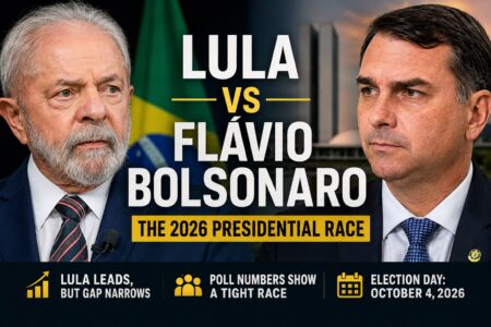 Lula Leads, but Flávio Bolsonaro Closes the Gap in Brazil’s 2026 Presidential Race