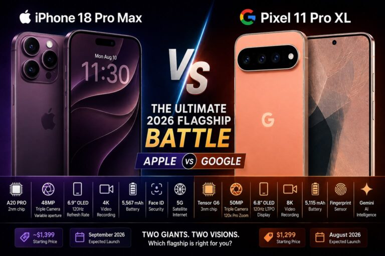 iPhone 18 Pro Max vs Pixel 11 Pro XL: The Ultimate 2026 Flagship Battle