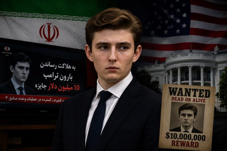 Iranian State TV Targets Barron Trump in Alarming Broadcast as $10 Million Bounty Claim Emerges