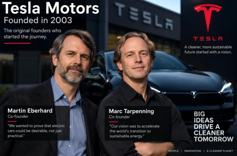 Elon Musk Didn’t Start Tesla: The Founders Behind the Company